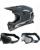 ONEAL MTB Helm Combo mit Brille SONUS SLICK schwarz grau