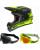 ONEAL MTB Helm Combo mit Brille SONUS SLICK grau neon
