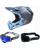 ONEAL MTB Helm Combo mit Brille SL1 GLACIOR blau