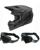 Oneal Combo Crosshelm mit Brille 3SRS SOLID schwarz grau