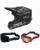 Oneal Combo Crosshelm mit Brille 5SRS BRAND schwarz grau