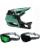 Fox Downhill MTB Combo Helm mit Brille Proframe RS SOL blau grün