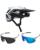 Fox MTB Helm Combo mit Brille Speedframe 5050 schwarz weiss