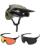 Fox MTB Helm Combo mit Brille Speedframe 5050 grau