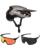 Fox MTB Helm Combo mit Brille Speedframe RS PARANOID braun