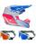 Fox Combo Crosshelm mit Brille V1 COLLECT Kids blau pink