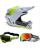 Fox Combo Crosshelm mit Brille V3 TINE weiss