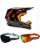 Fox Combo Crosshelm mit Brille V1 KAIROS gelb