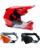 Fox Combo Crosshelm mit Brille V1 SHIELD Kids rot