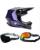 Fox Combo Crosshelm mit Brille V3 DRIP schwarz