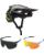 Fox MTB Helm Combo mit Brille Speedframe PRO LUNAR SE schwarz