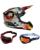 Oneal Crosshelm Combo 5SRS HR mit TWO-X Atom Brille bunt