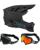 Oneal MTB Helm Combo BLADE mit Race Brille schwarz