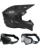 Oneal Crosshelm Combo Ex-Series mit TWO-X Race Brille schwarz
