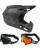Oneal MTB Helm Combo SL1 SOLID mit Race Brille schwarz