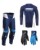 Thor Pulse Combo React blau Hose Jersey Handschuhe