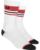 Crankbrothers Icon MTB Socken WT RD BK S/M weiss