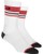 Crankbrothers Icon MTB Socken WT RD BK S/M weiss