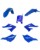 Cycra 5-teiliges Replica Plastik-Kit YZ ´22 BL