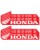 D'COR Visuals Aufkleber DCOR 6 HONDA DECAL 10PK