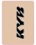 D'COR Visuals Standrohr-Aufkleber DECAL UPPER FORK KYB BLK
