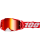 100% Motocross Brille Armega C-Bad verspiegelt rot weiss rot weiss