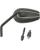 Daytona Schwarzer Spiegel aus Aluminium D-MIRROR-6 ROD LEFT ALU BK