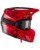 LEATT Moto 7.5 Crosshelm mit Brille rot schwarz XS rot schwarz