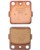 DP Brakes Standard Sinter-Bremsbeläge BRAKE PAD ATV ALL F/R