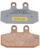 DP Brakes Standard Sinter-Bremsbeläge BRAKE PAD HON FRT