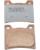 DP Brakes Standard Sinter-Bremsbeläge BRAKE PAD YAM F/R