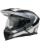 Oneal Adventure Helm D-SRS NOMAD grau weiss XS grau weiss