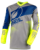 Oneal Element Factor Combo grau blau neon Hose Shirt Handschuhe