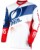 Oneal Element Factor Jersey weiss blau rot S rot blau