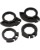 Moose Racing 36 Series anklemmbare Griffe GRIP LOCK-ON BK/GD