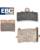 EBC Sport Karbon-Bremsbeläge TT BRAKE PAD CARBON DIRT
