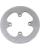 EBC MD Serie ATV-Bremsscheibe BRAKE ROTOR FIX D SERIES RND