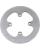 EBC MD Serie ATV-Bremsscheibe BRAKE ROTOR FIX D SERIES RND