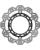 EBC VR Serie Vee-Rotor BRAKE RTR FLT VEE WAVE BLK FR
