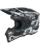 Oneal Combo Crosshelm mit Brille EX-SRS DUST schwarz grau