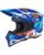 Oneal Combo Crosshelm mit Brille EX-SRS DUST blau orange