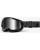 100% Strata 2 Crossbrille BLACK schwarz verspiegelt silber schwarz
