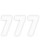 Factory Effex Nummernsticker FX 7 # WHT-7