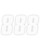 Factory Effex Nummernsticker FX 7 # WHT-8 Factory Effex Nummernsticker FX 7 # WHT-8