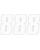 Factory Effex Nummernsticker FX 6 # WHT-8