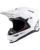 Alpinestars Motocross Helm S-M10 Solid weiss XS weiss