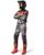 FOX 180 BNKR Combo grau orange Hose Shirt Handschuhe