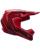 Fox Crosshelm Kids V1 Raid schwarz rot YM schwarz rot