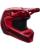 Fox Kinder MX Helm Combo V1 Raid schwarz rot mit TWO-X Race Brille