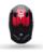 Fox MX Helm Combo V1 Clutch schwarz pink mit TWO-X Atom Brille